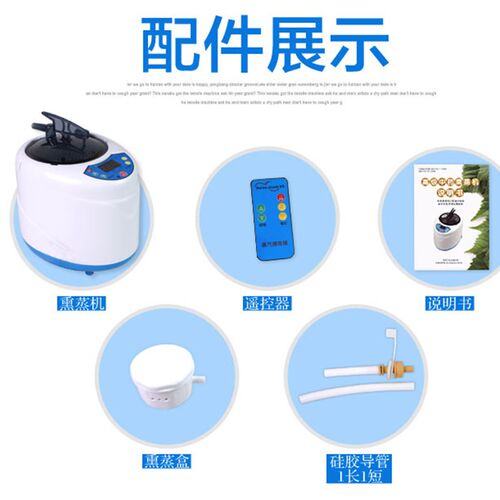熏蒸机多功能蒸h汽机成人养生排汗熏蒸锅家用全身汗蒸机2.8升/4升