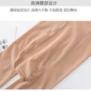 儿童钢丝袜夏季薄款跳舞舞蹈袜防勾丝女童白色踩脚脚蹬春秋连裤袜