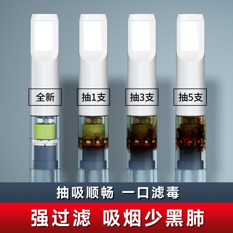 【节日礼物】烟嘴过滤器礼盒创意烟灰缸送长辈礼物高档过滤嘴男士