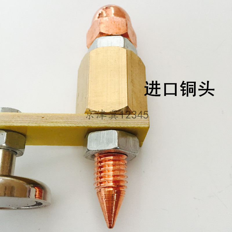 CO2二氧化碳气保焊机磁力搭铁神器新型接地强磁搭铁头配件地线夹