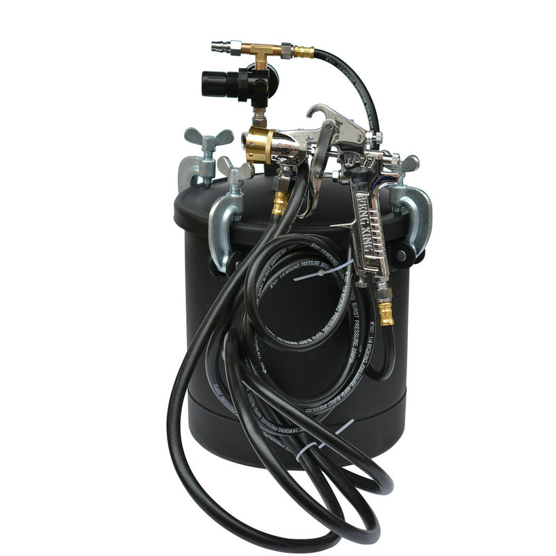 10L/20L压力桶 水包水多彩涂料喷枪 真石漆喷枪 仿大理石喷漆工具