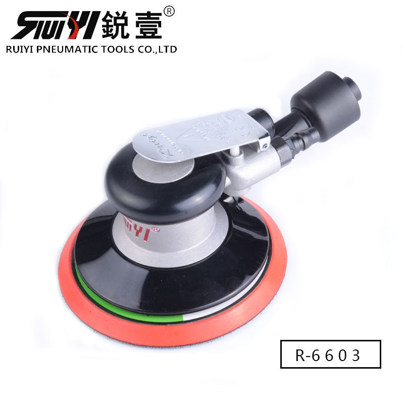 锐壹6寸吸尘气动打磨机6603磨光机抛光机砂纸机研磨机