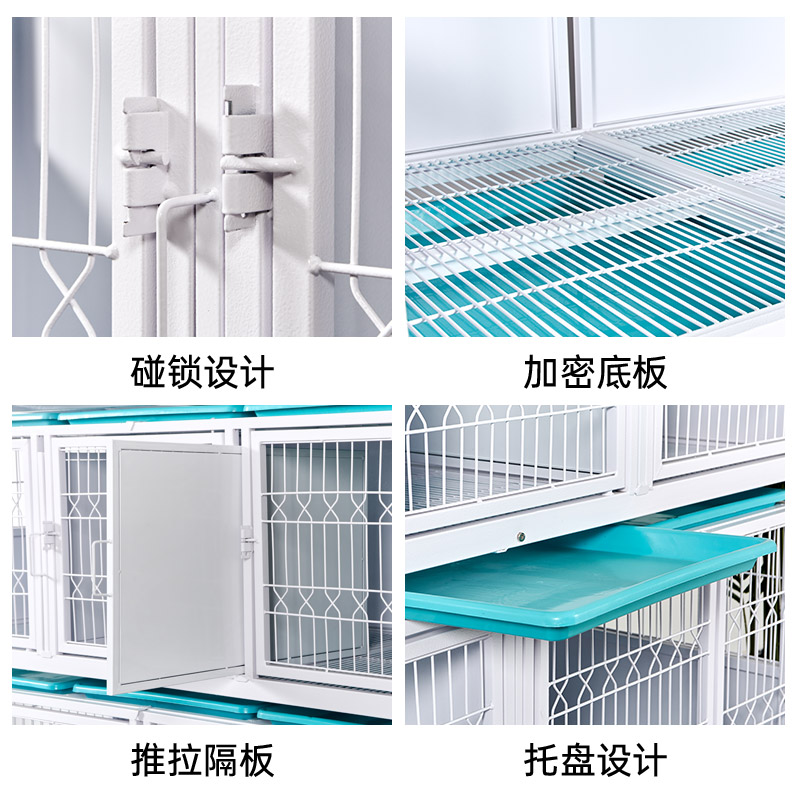 宠物店猫笼狗笼子隔离繁育展示猫柜寄养产房猫别墅猫屋小胖子笼具