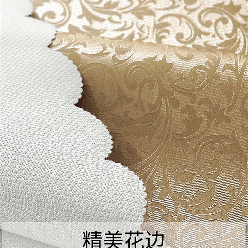 F长方形布罩饭店布套座布餐桌布防水防油防烫免洗餐厅桌面方桌布