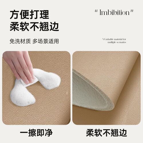 中古风餐垫厨房台面沥水垫咖啡机专用吸水垫花瓶垫桌垫小块茶杯垫