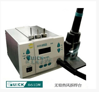 常州快克QUICK861DW无铅热风拆焊台热风枪快克861DW全新正品