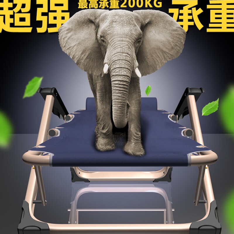 夏天帆布便携简易休息折叠床睡椅单人午休午睡床办公室躺椅沙滩床