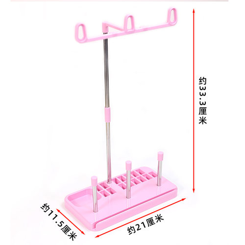 家用缝纫机大轴线架锁边机拷克机通用收纳宝塔线架平车三线架配件