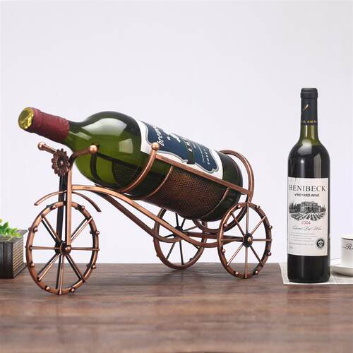 【包邮】大号5升酒架欧式3升红酒架铁艺葡萄酒架装饰酒摆件3L5L