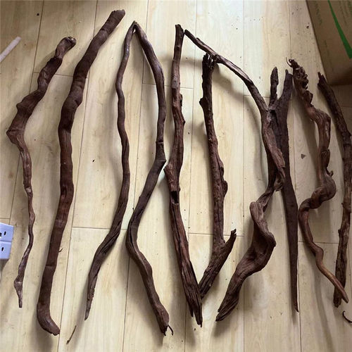 紫柚沉木拱桥 水草 沉木条南美组合  雨林缸鱼缸森林造景骨架素材