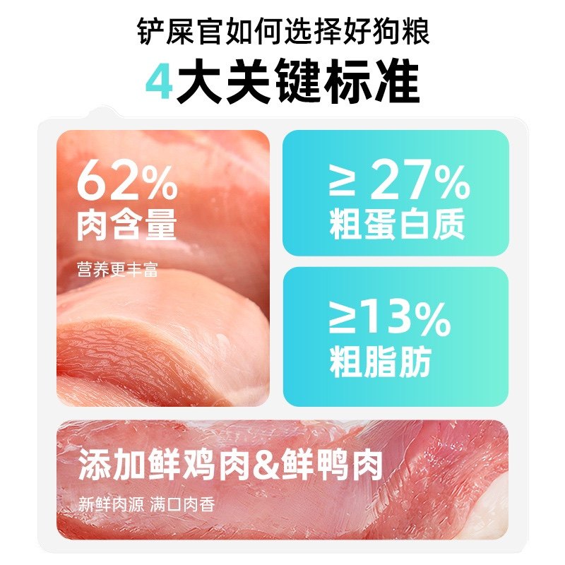 馋不腻天然狗粮成犬粮通用型美毛去泪痕比熊金毛泰迪营养健康粮
