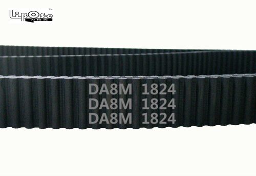 HTD 双面齿 DA8M 1824 228齿 橡胶 同步带 圆弧齿 皮带 传动带