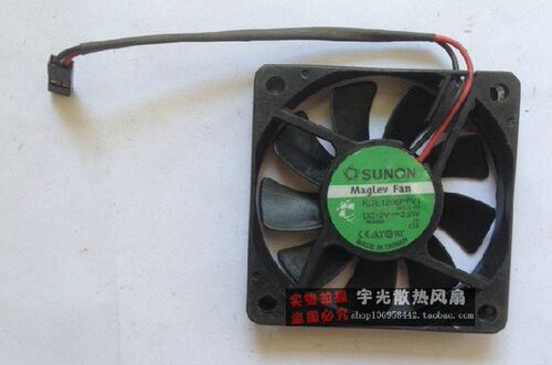 SUNON建准 KDE1206PFV1 6010 12V 2.8W 6CM超薄静音风扇 CPU风扇