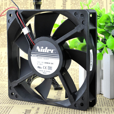 原装正品 NIDEC 12厘米12025风扇 A35741-16CIS1 12V 0.39A双滚珠