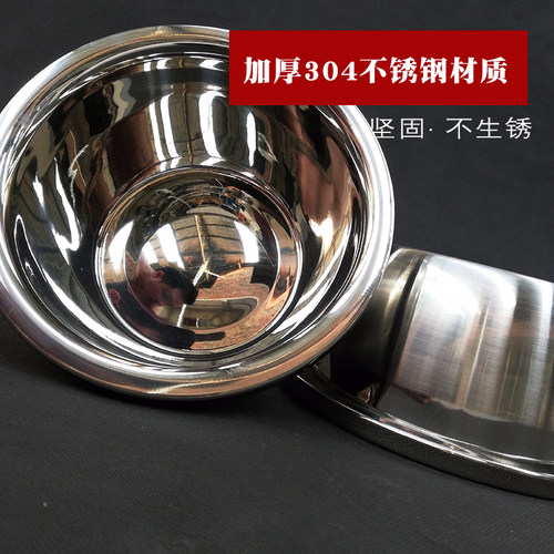 狗狗不锈钢水桶狗碗大号防打翻饮水器悬挂式宠物碗宠物盆中大型犬