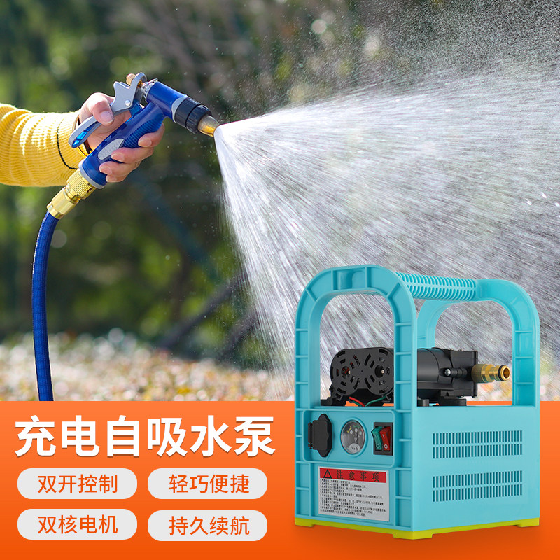 充电式抽水泵水泵浇菜神器浇水机户外洗车浇花水泵家用便携抽水泵