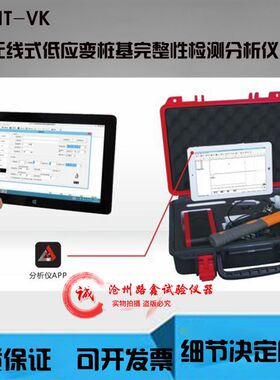 PIT-VK无线式低应变桩基完整性检测分析仪 厂家直销