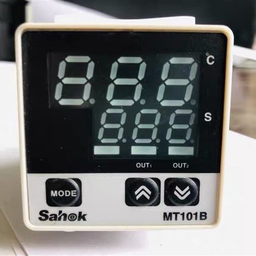 Sahok山禾 MT101B 温度&时间综合控制器 口罩机上配套 印花机专用