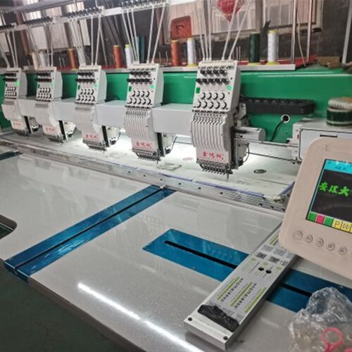 定制款5a头400间距小型工业家庭电脑绣花机器少数民族服装刺绣机