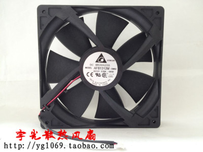 DELTA台达 13.5厘米13.5CM 13525 12V0.38A AFB1312M直流散热风扇