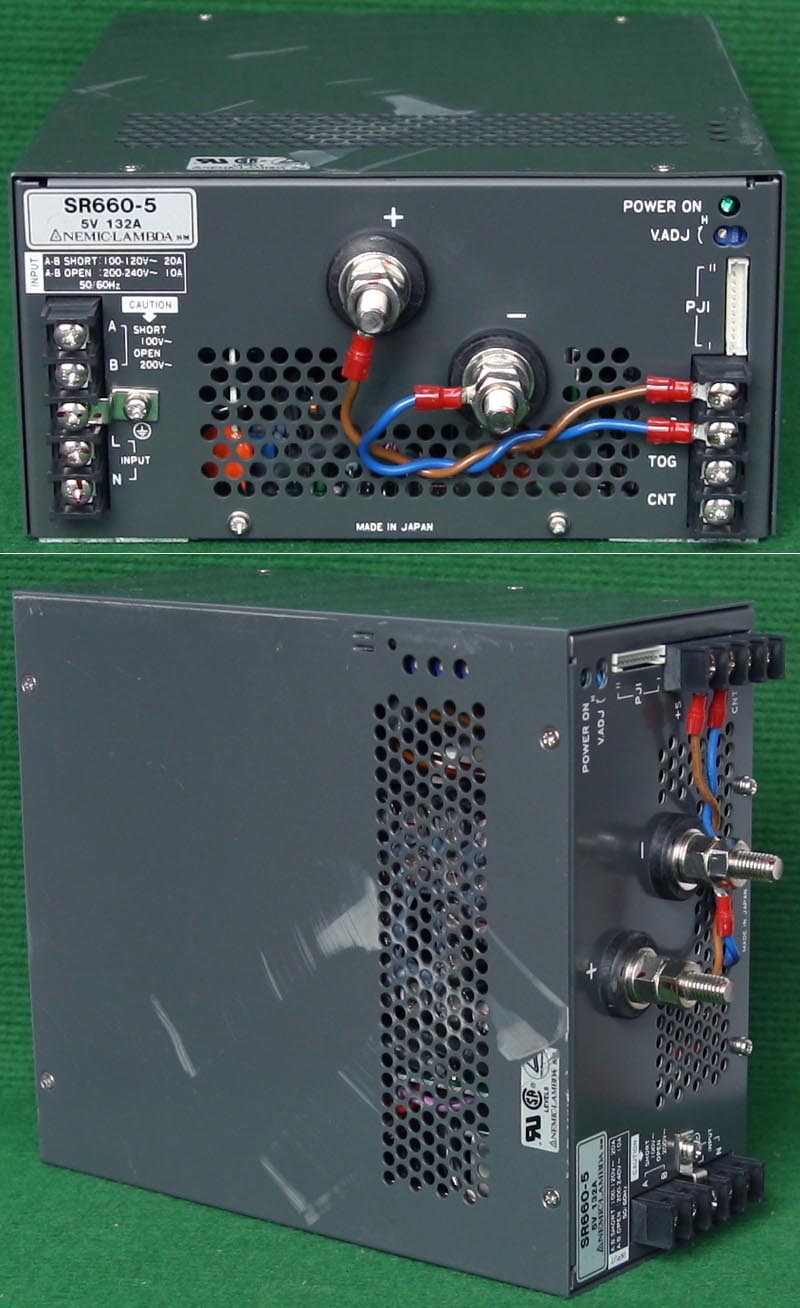 进口原装拆机 LAMBDA SR660-5/5G 5V 132A 工业级 开关电源