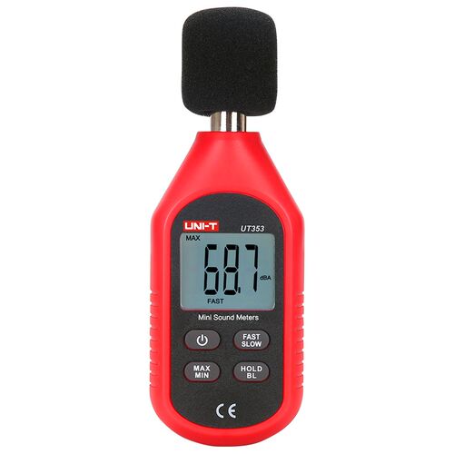优利德噪音检测仪专业/家用分贝仪噪声测试仪噪音计声级计UT353BT