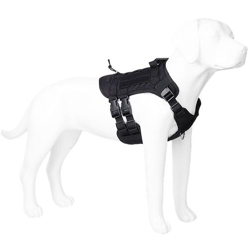狗狗战术胸背中大型犬胸背带马犬德牧拉布拉多防爆冲背心式牵引绳