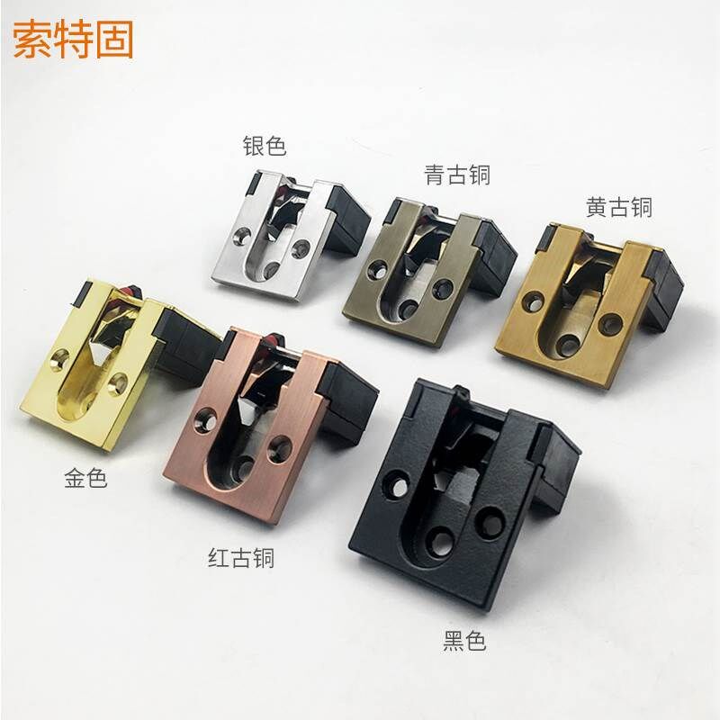 防盗链门链门后暗藏式宾馆安全插销酒店门栓N防盗房门锁扣隐藏暗