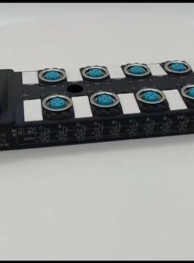 新品M12传感器分线盒8口座接近开关分配器PNRP型集线器IO模块