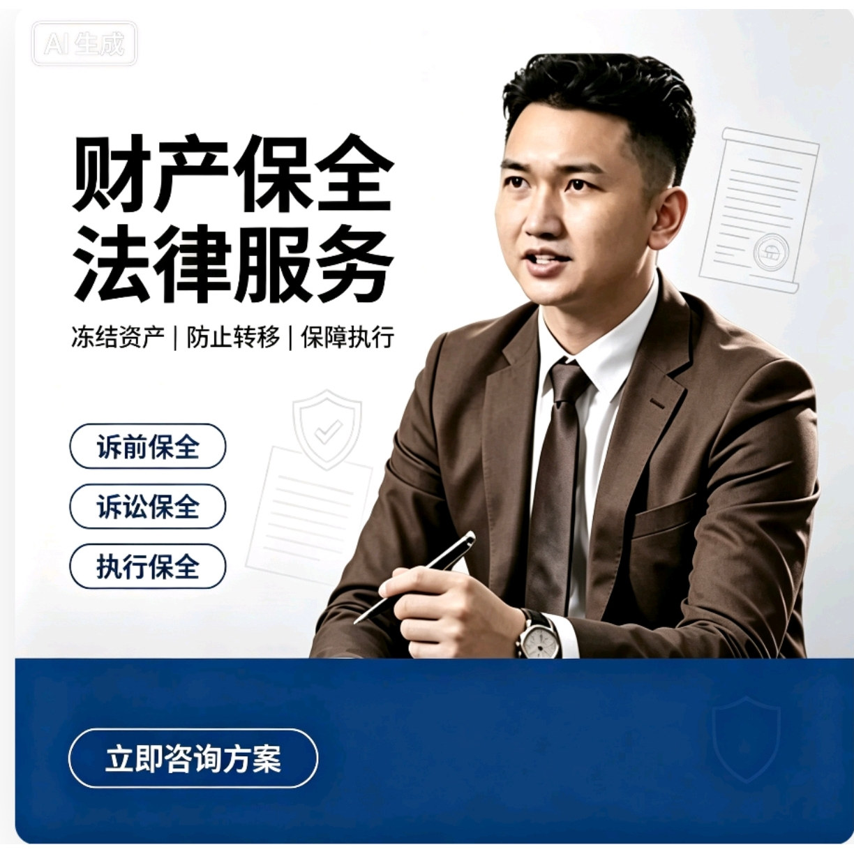 诉讼财产保全保险担保函诉前诉中保全反诉担保快速出函解封保全