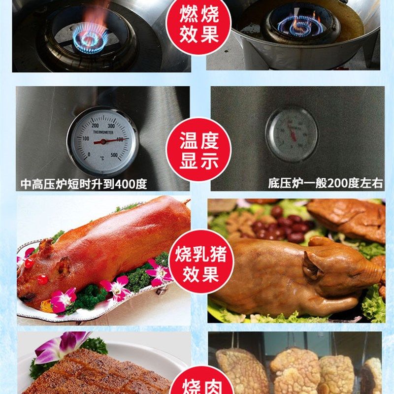 佳美商用烤鸭炉肉串不锈钢烤鸡专用炉家用烧鹅猪肉烧烤炉缸箱吊炉