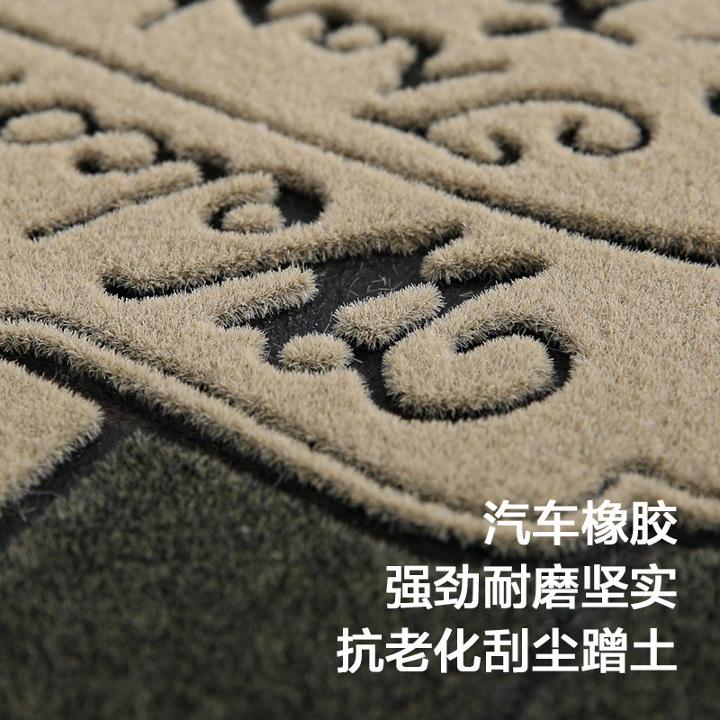 创意除尘户外垫橡胶脚垫家用入户进门耐磨垫子进户门地垫门垫地毯