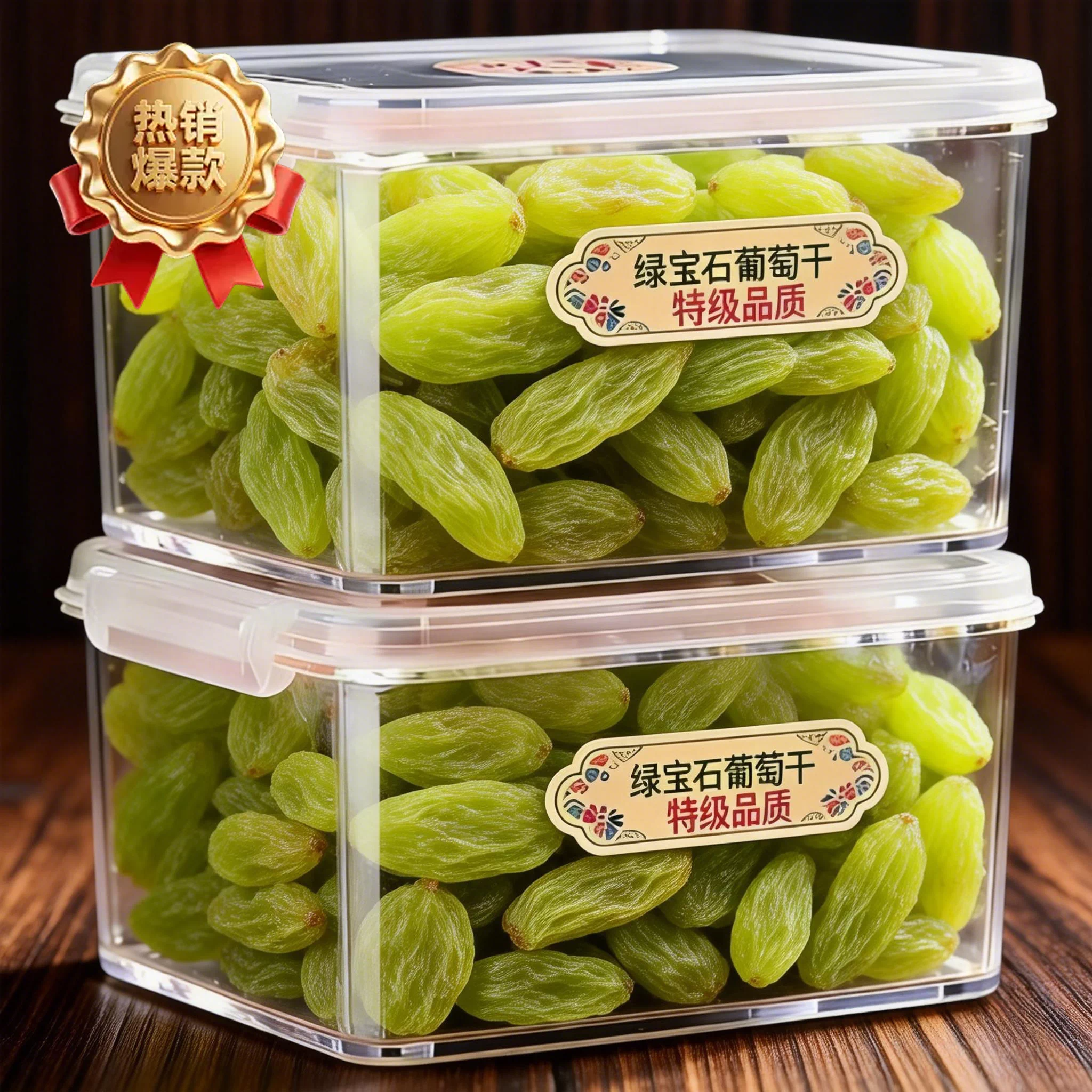 农科院新疆葡萄干特级超大免洗精品即食香妃王提子新货官方旗舰店