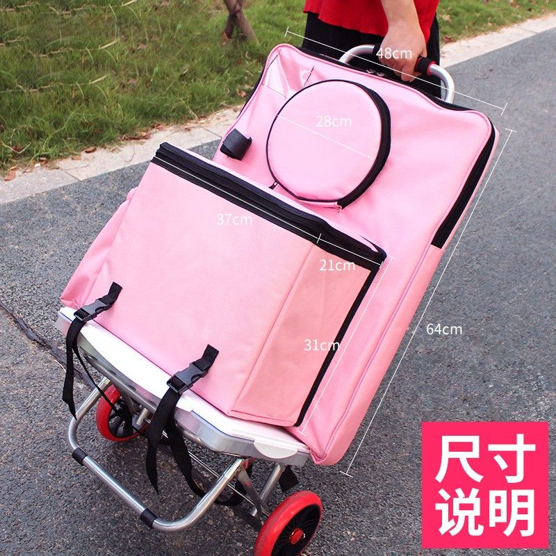 多索多西写生车 多功能画架车拉杆美术推车折叠爬楼梯小拉车美术