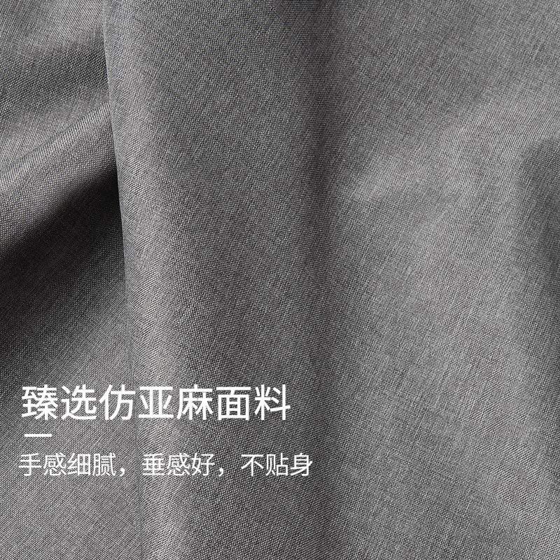 磁性浴帘套装免打孔弧形浴帘杆卫生间挡水条浴室隔断帘防水加厚
