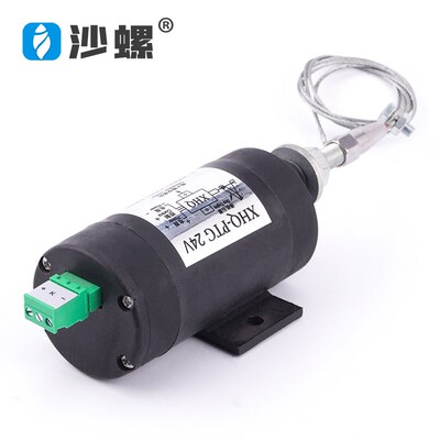 柴油发电机电子断油停机电磁阀熄火器XHQ-PTG12V24电动油门控制器