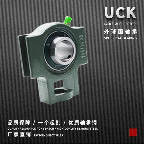 加宽槽滑块外球面轴承座UCK204 205 206 207 208 209 210 211 212