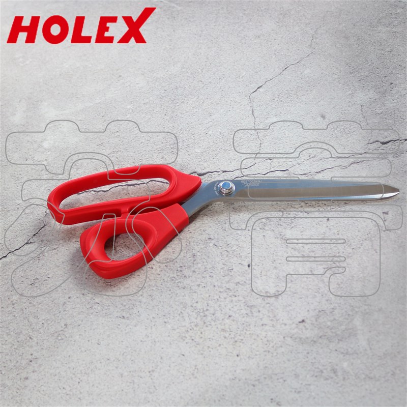 德国霍夫曼HOLEX重型不锈钢剪刀 塑料手柄 200 mm  225 mm 250 mm
