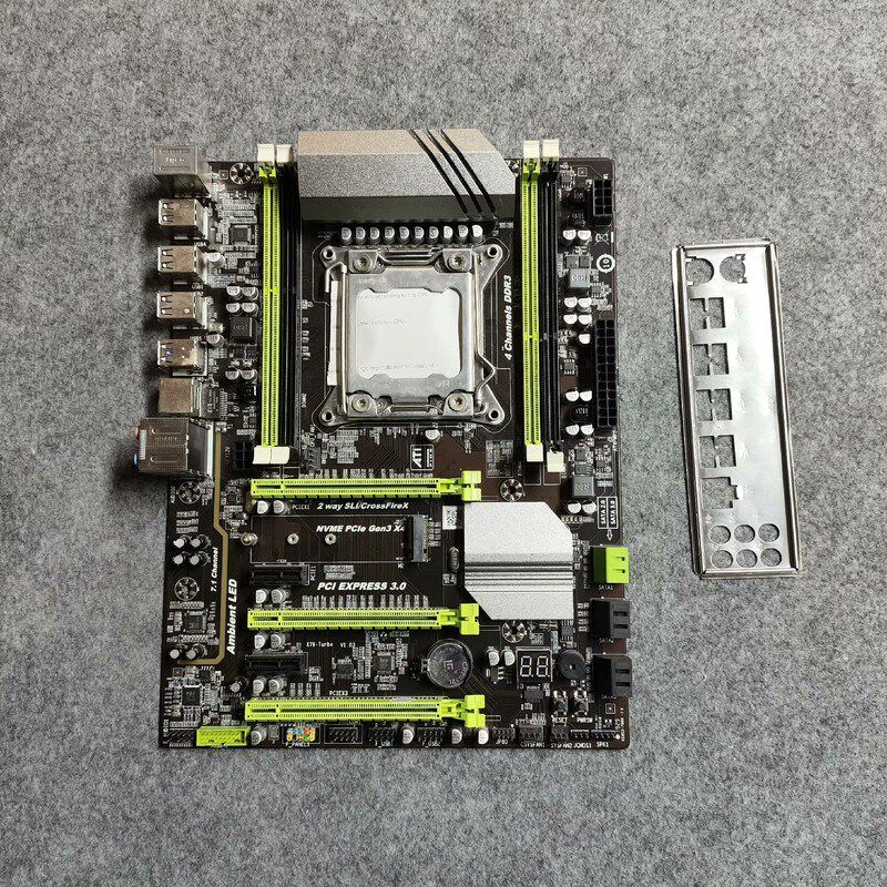 科脑X79主板,DDR3款,拆机主板,功能正常,成色如图