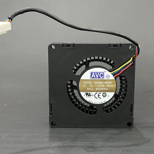 原装AVC BASA0715B2M 12V 0.40A  大风量涡轮鼓风机 4线pwm温控