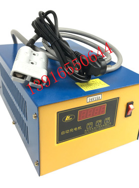 半电动堆高车充电器DF-AL鼎丰全自动充电机24V15A/18A电瓶充电器