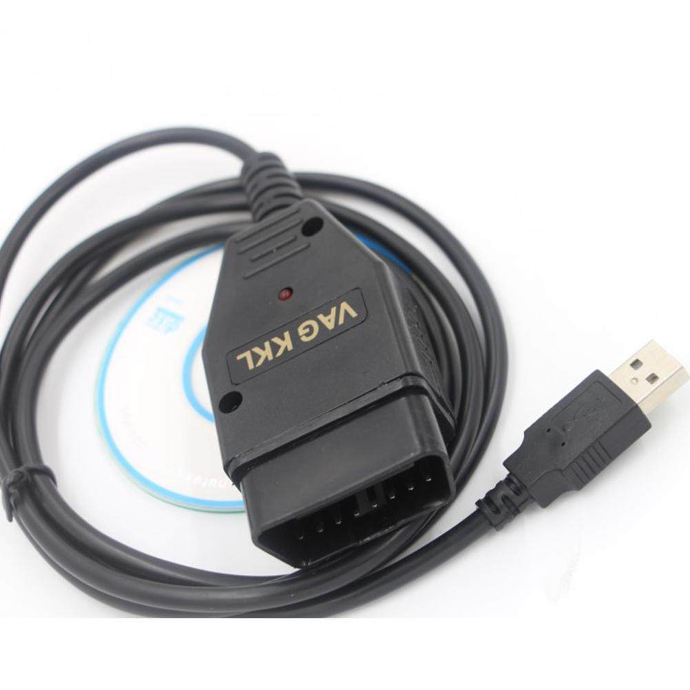 OBD2 USB Cable VAG-COM KKL 409.1适用于大众检测线