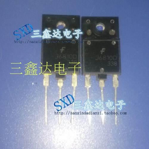 J6810 6810进口拆机显示行管J6810 J6810D三极管测好发货