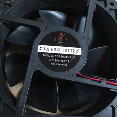 SPEEDY SD12038R2H2 24V 0.70A 12CM 12038 电焊机散热风扇