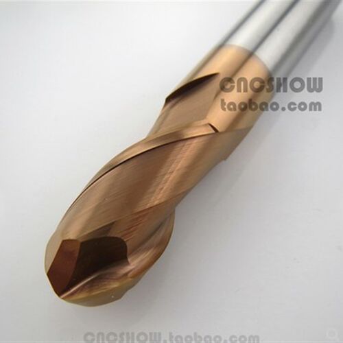 整体硬质合金立铣刀 2F-R10*20*35*100 HRC60