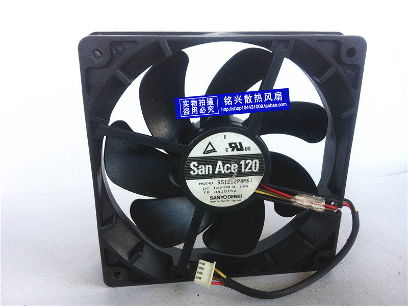 原装正品 9S1212P4M61 DC12V 0.13A 12厘米 静音风扇