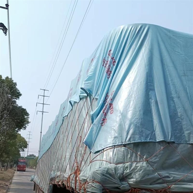 货车防风网拉纸专用防雨防护网货物网罩封车网柏拉图篷布网绳一体