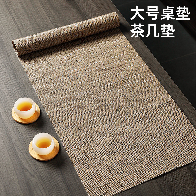 大尺寸桌垫PVC欧式美式西餐垫隔热垫茶几台面桌布垫简约装饰水洗