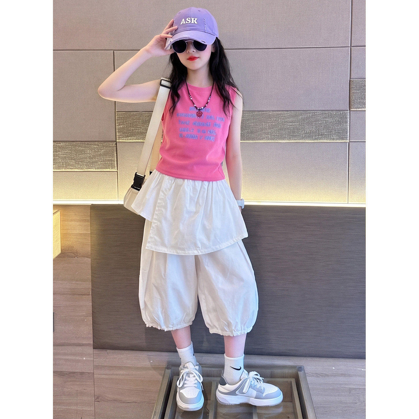 女童爵士舞练功服2026新款潮服饰