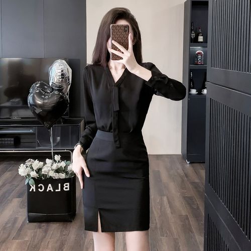 职业衬衫套装裙女2024新款高级感空姐制服礼O仪接待工装前台工作